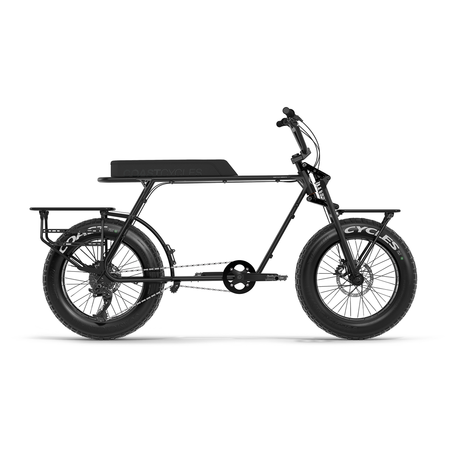 Buzzraw Pro with front and rear rack mounted