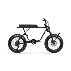 Buzzraw X full bike with front rack mounted